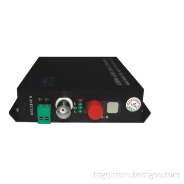 1Ch Video +1Audio+1 Data Digital  Optical Transmitter/Receiver